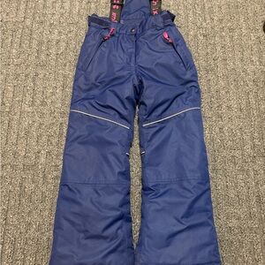 Kids Blue Snow Pants